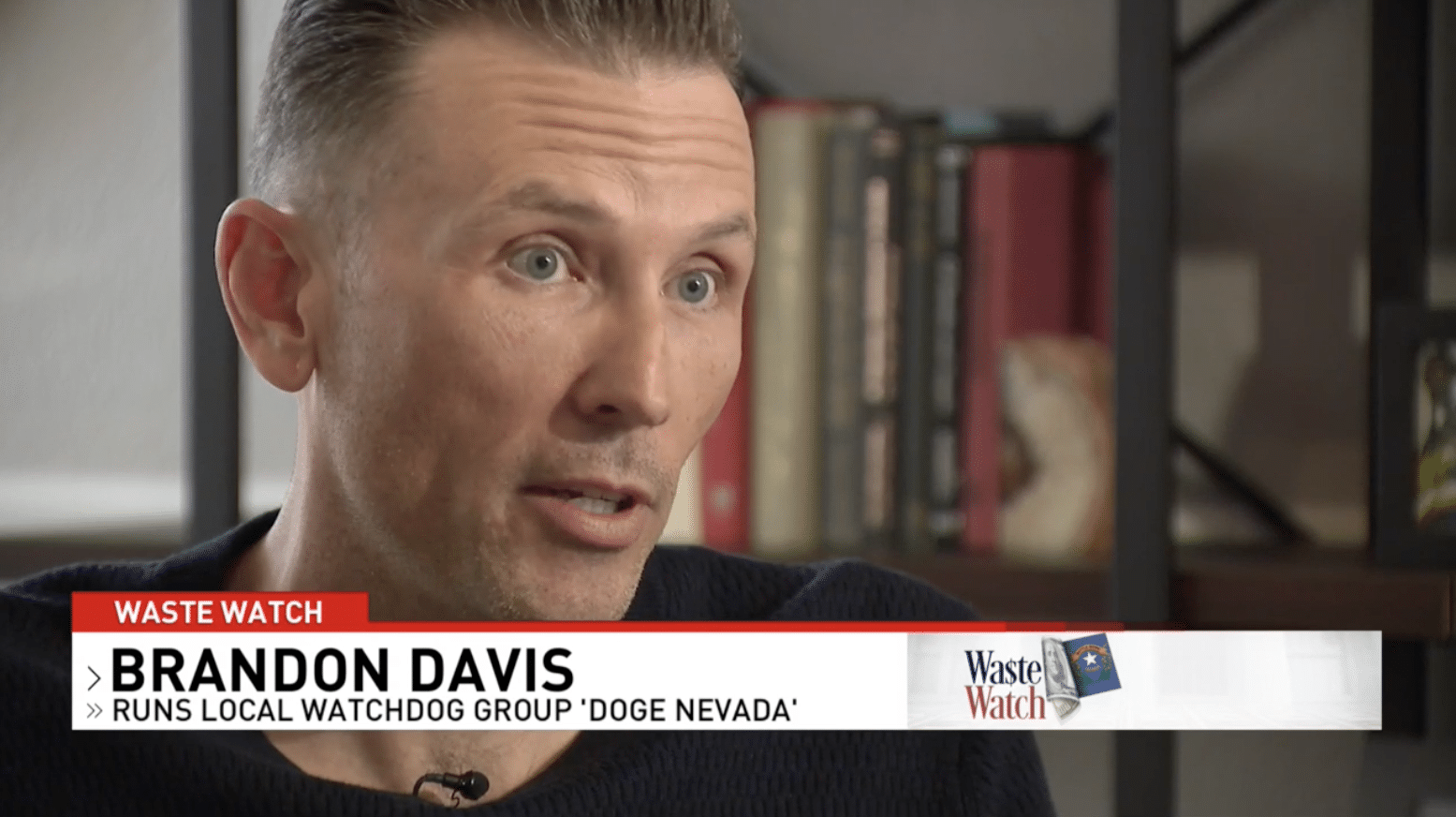 DOGE NEVADA president Brandon Davis sits down with News 3 Las Vegas